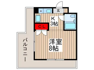 プチオールアルサ【3階】の間取り