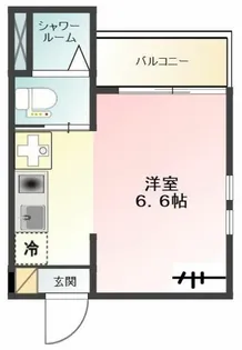 Glanz東日暮里【3階】の間取り