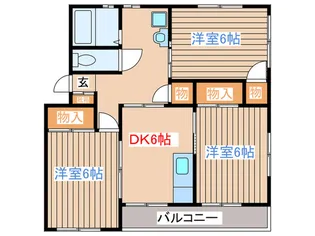 コーポタンノ1【1階】の間取り