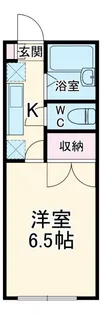 レスポアール斎藤【1階】の間取り