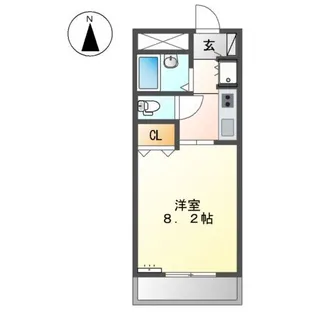 リトル黒川【1階】の間取り