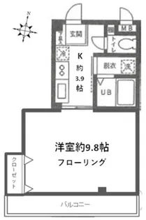 パークヴィアーレ【3階】の間取り