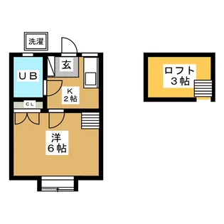 クレストホームズ舞浜【2階】の間取り