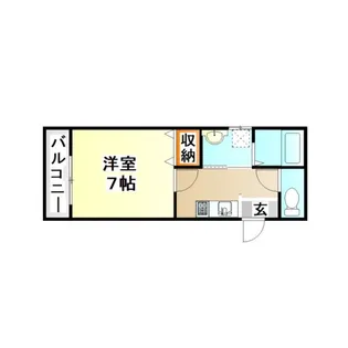 OCEAN VEGAS【1階】の間取り