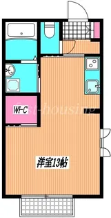 ベルフルール北町【2階】の間取り