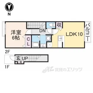 モル・アマーズ【2階】の間取り