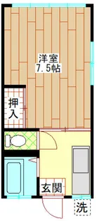 奥野コーポ【3階】の間取り