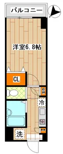 ベルコート美しが丘【1階】の間取り