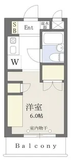 リバーサイドイワセA棟【1階】の間取り