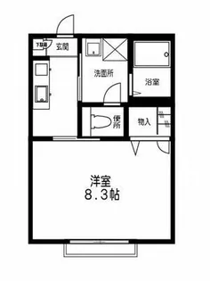メゾンアージュ【2階】の間取り