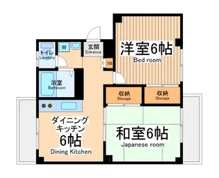 エステートピアサン【3階】の間取り