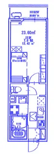 クレア土呂【1階】の間取り
