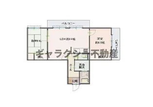 イーストヴィレッジ宮の前【3階】の間取り