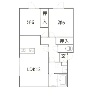 ドルチェ【3階】の間取り