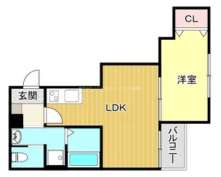 ALEGRIA草津【1階】の間取り