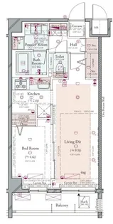 コンシェリア目白 THE GRAND RESIDENCE【4階】の間取り