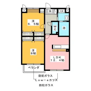 イーグル7【2階】の間取り
