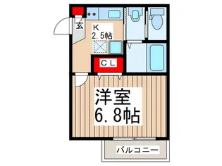 ティアラ与野本町【1階】の間取り