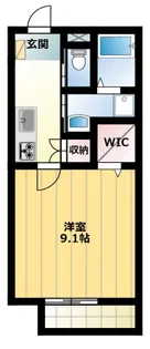 ノーブル A【2階】の間取り