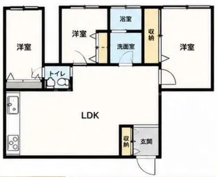 (仮)Shoumei松戸【1階】の間取り