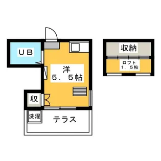 VILLAGE KAORU【1階】の間取り