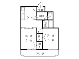 メゾンエクレール【3階】の間取り