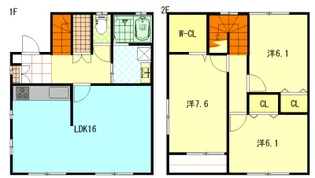 宮城県仙台市泉区加茂5【一戸建】の間取り
