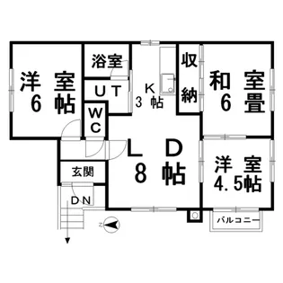 田中マンション【2階】の間取り