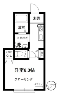 MY SELF (マイ セルフ)【2階】の間取り