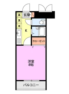 マロングリーン【1階】の間取り