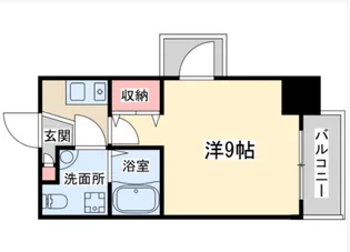 SERENiTE中津【5階】の間取り