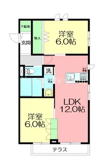 Clef Est【1階】の間取り