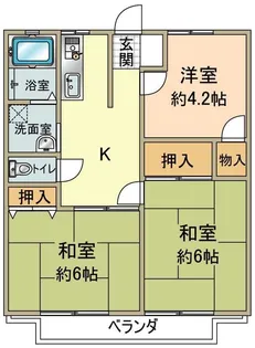 サンプレジオ【2階】の間取り