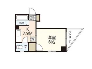 長森ビル【4階】の間取り