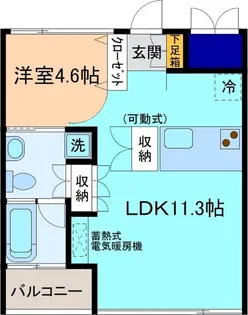 茶屋町APARTMENT【2階】の間取り