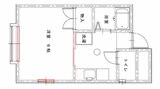 戸草内アパート2【1階】の間取り