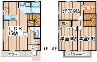 ラフィーネ・Kの間取り