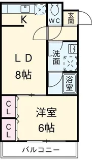 ワコーレ千住A棟【4階】の間取り