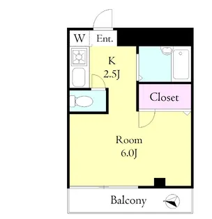 ネスト光ヶ丘【2階】の間取り