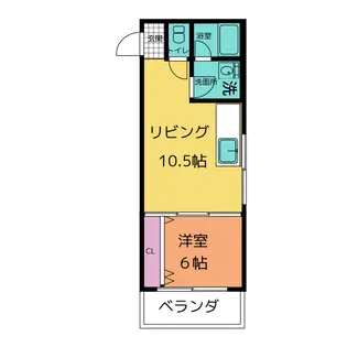 岡田ビル【2階】の間取り