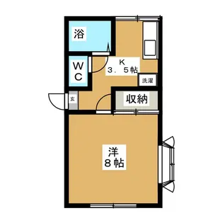 プチメゾンF【1階】の間取り