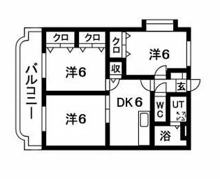 Y.M.Hayashi【5階】の間取り