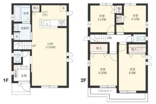 東京都国立市泉3【一戸建】の間取り