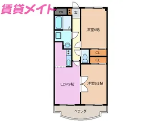 ラヴィトピア【1階】の間取り