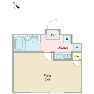 フェリーチェ常盤台壱番館【1階】の間取り