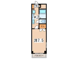 石川ハイツ【1階】の間取り