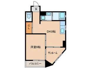 池下みずのビルの間取り