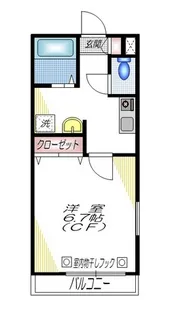 ザ・テラス【2階】の間取り
