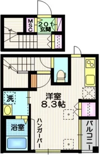 東京都目黒区緑が丘2【マンション】の間取り