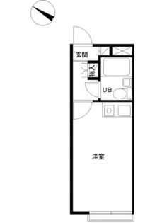 スカイピア港南台【1階】の間取り